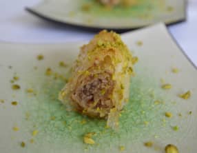 Baklava aux noix et à la pistache