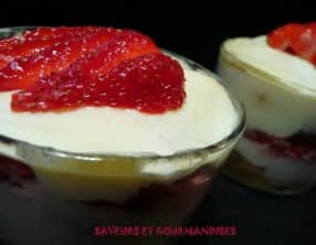 Tiramisu aux fraises