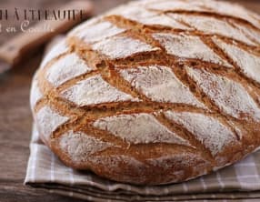 Pain à l’Epeautre cuit en Cocotte