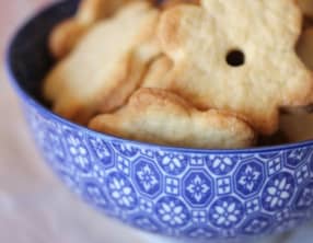 Petits sablés à la crème fraîche