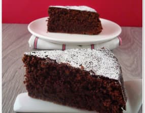 Caprese al cioccolato Gâteau au chocolat italien sans gluten