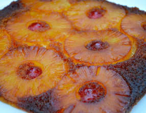 Biscuit moelleux à l'ananas