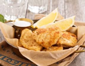 Poulet à la sauce au citron et aux oeufs