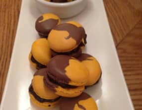 Macarons chocolat citron