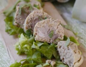 Saucisson d'agneau à la menthe