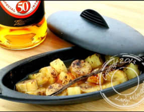 Papillotes antillaises banane et ananas