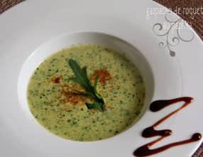 Gaspacho de Roquette au Paprika
