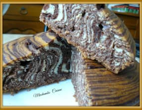 Zebra cake