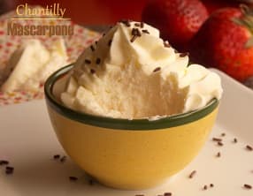 chantilly au mascarpone