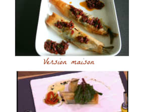 Maquereaux au basilic en papillote