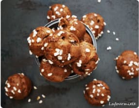 Chouquettes au chocolat