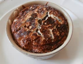 Fondant au chocolat au lait et Fluff