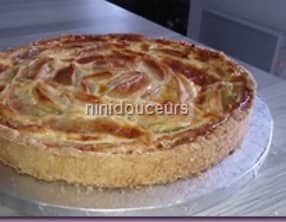 Tarte normande aux pommes