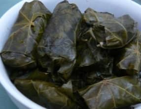 Feuilles de vigne farcies