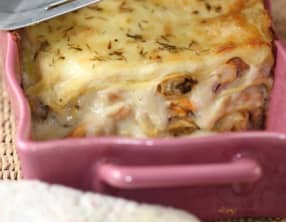 Lasagnes de la mer au curry