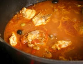 Poulet basquaise