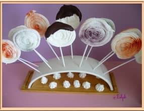 Meringues au chocolat