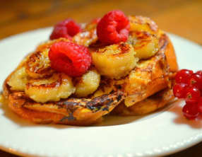 Brioches perdues aux bananes