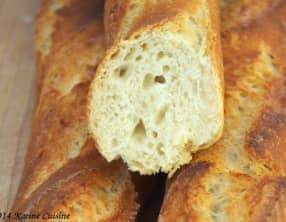 Les baguettes de tradition sur poolish à 33%