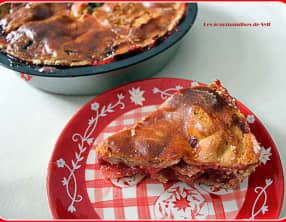 Strawberry rhubarb pie