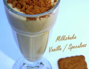Milkshake vanille et spéculoos