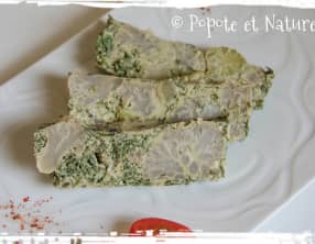 Terrine froide aux orties et aux deux choux