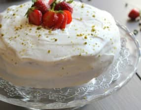 Fraisier - Pistache façon Layer Cake