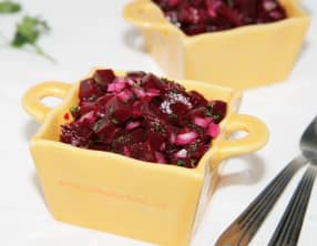 Salade de betteraves à la marocaine