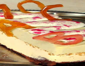 Bûche glacée aux fruits secs