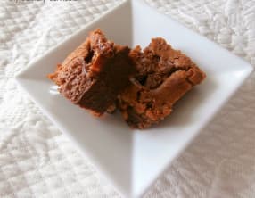 Brownies chocolat praliné Snickers