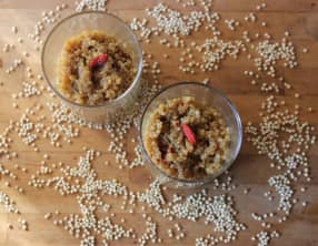 Quinoa au lait et aux baies de goji