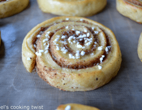 Brioches suédoises à la cannelle Kanelbullar 