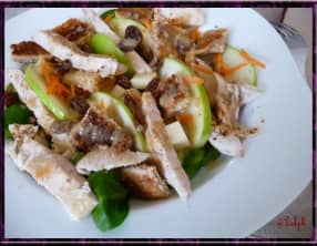 Salade de poulet à la granny-smith