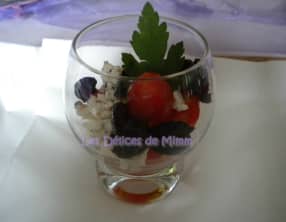 Petites verrines grecques