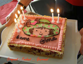 Joconde saveur citron-framboise