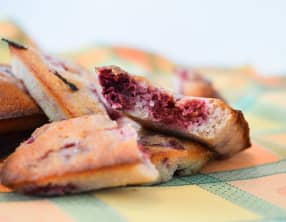 Financiers aux Framboises