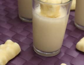 Panna cotta à l’ourson chocolat blanc