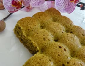 Cake au thé matcha