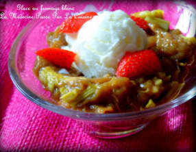 Glace au fromage blanc