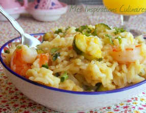 Risotto aux courgettes