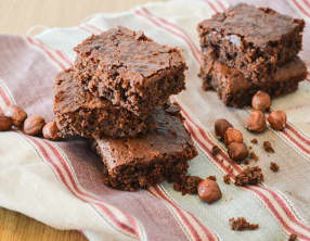 Gâteau moelleux choco-noisette