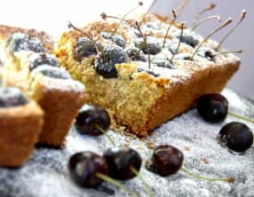Gâteau aux cerises sans farine