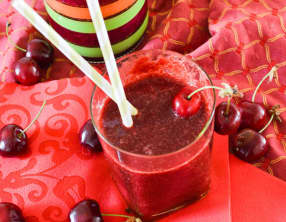 Smoothie Cerises pomme banane