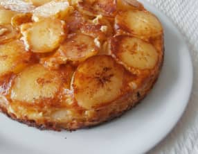 Tatin de pommes de terre au brie