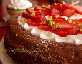 Gateau aux fraises