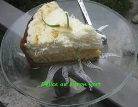 Délice au citron vert