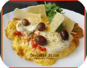 Omelette Pizza