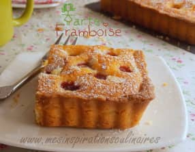 Tarte aux framboises