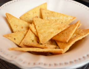 Chips de tortillas épicés