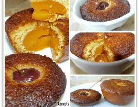 Abricots rôtis amandine